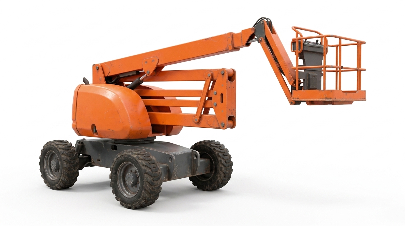 Articulating boom lift